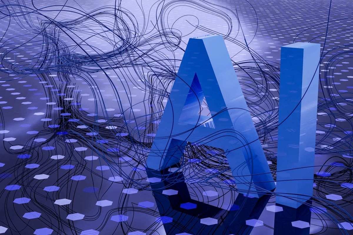 Neural network visualisation representing agentic AI